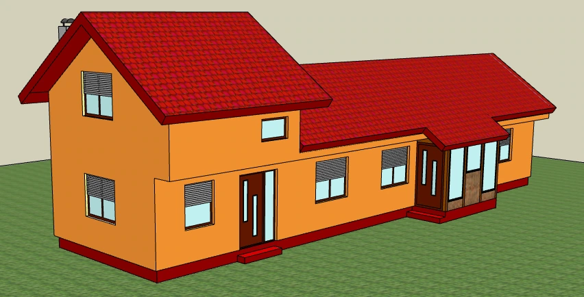 Dogradnja i nadogradnja, 3d model, pogled 1